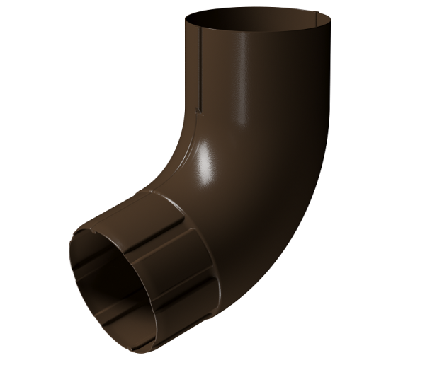 Колено 72° D90 Döcke STAL PREMIUM Каштан, (RAL 8017) купить в Кирове