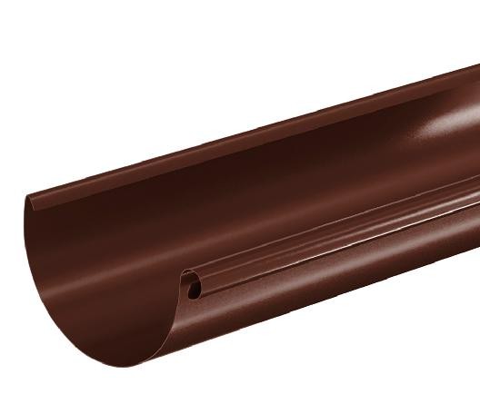 Водосток Aquasistem, система 150/100 - Водосточный желоб 3.00м RAL 8017 Коричневый купить в Кирове
