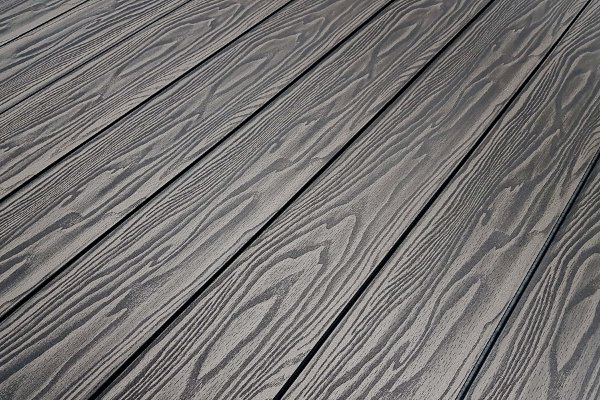 Террасная доска из ДПК Terrapol Смарт 3D Полнотелая без паза Черное дерево купить в Кирове