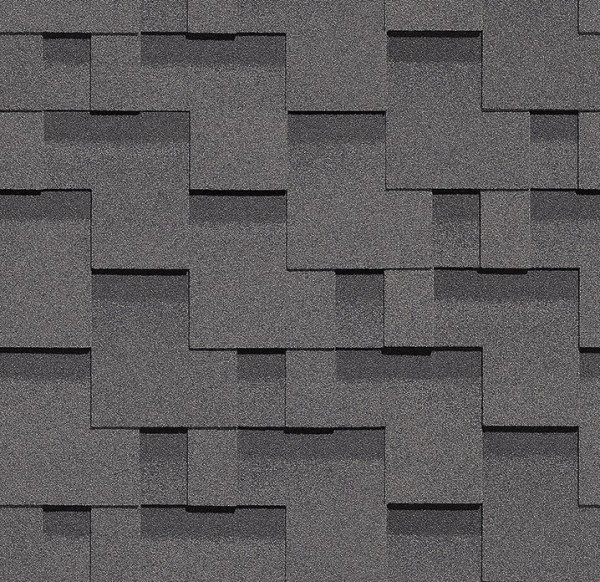 Гибкая черепица Docke, коллекция Тетрис – Серый купить в Кирове