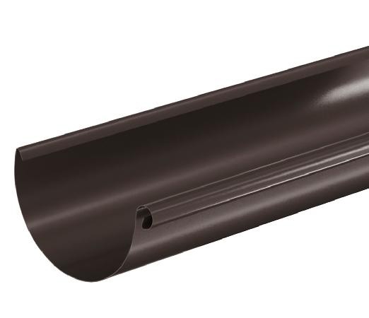 Водосток Aquasistem, система 125x90 - Водосточный желоб 3.00м RR 32 Тёмно Коричневый купить в Кирове