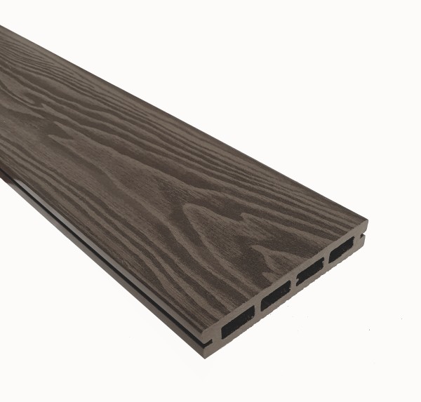 Террасная доска из ДПК Terrapol Смарт 3D Пустотелая с пазом Тик Киото купить в Кирове