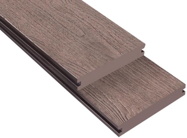 Террасная доска ДПК Outdoor 3D полнотелая NEVADA/CALIFORNIA BROWN коричневая микс купить в Кирове