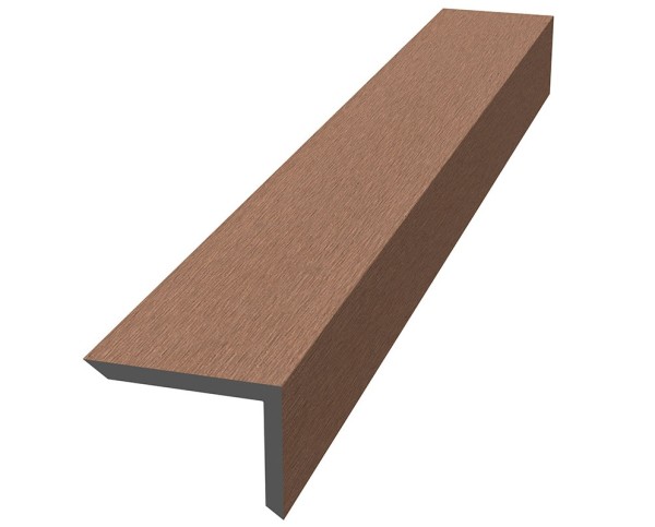 Уголок ДПК для террасной доски NauticPrime, 60x40x2900мм Кедр купить в Кирове