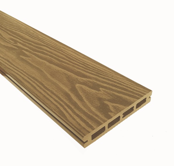 Террасная доска из ДПК Terrapol Смарт 3D Пустотелая с пазом Дуб Севилья купить в Кирове