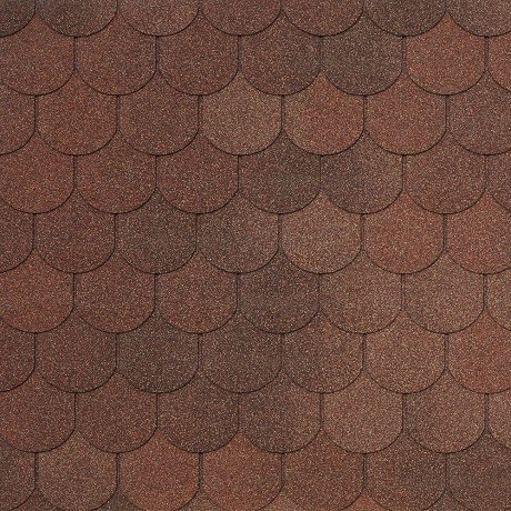 Гибкая черепица Tegola ASSISI terracotta 420 купить в Кирове