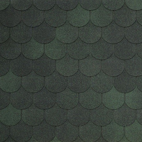 Гибкая черепица Tegola ASSISI verde 473 купить в Кирове