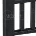 Комплект крышка/юбка для столба SEQUOIA BLACK купить в Кирове