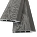 Заборная панель шип-паз EasyDecking Wood-Х 146х20 Серый купить в Кирове
