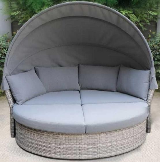 Диван-Трансформер AFINA плетеный из иск. ротанга AFM-325G Grey купить в Кирове