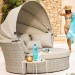 Диван-Трансформер AFINA плетеный из иск. ротанга AFM-325 Beige купить в Кирове