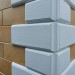 Угол Наружный к Фасадным Термопанелям Доломит Дагестанский Камень 400 мм Белый купить в Кирове