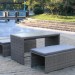 Диван-Трансформер AFINA плетеный из иск. ротанга S330G-W78 Grey купить в Кирове