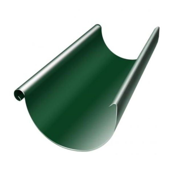 Водосток Grand Line 125x90 – Желоб 3м RAL 6005 купить в Кирове