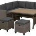 Комплект мебели AFINA плетеной из иск. ротанга AFM-307G-Grey купить в Кирове