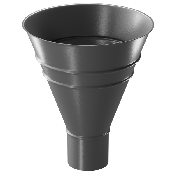 Воронка водосборная Döcke STAL PREMIUM, Графит купить в Кирове