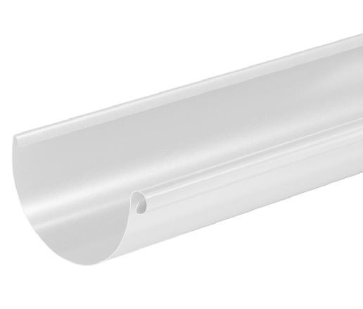 Водосток Aquasistem, система 125x90 - Водосточный желоб 3.00м RAL 9003 Белый купить в Кирове