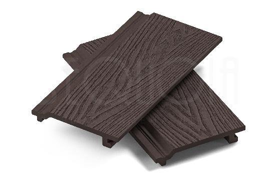 Доска фасадная ДПК 3D SEQUOIA Evolution WOOD BROWN купить в Кирове