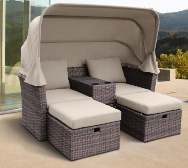 Комплект мебели AFINA плетеной из иск. ротанга AFM-330B Brown купить в Кирове