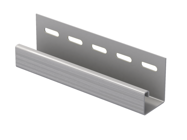 J-планка Ю-пласт Классика серая купить в Кирове