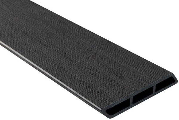 Доска Ромбус 3D ДПК Outdoor STORM BLACK черная купить в Кирове