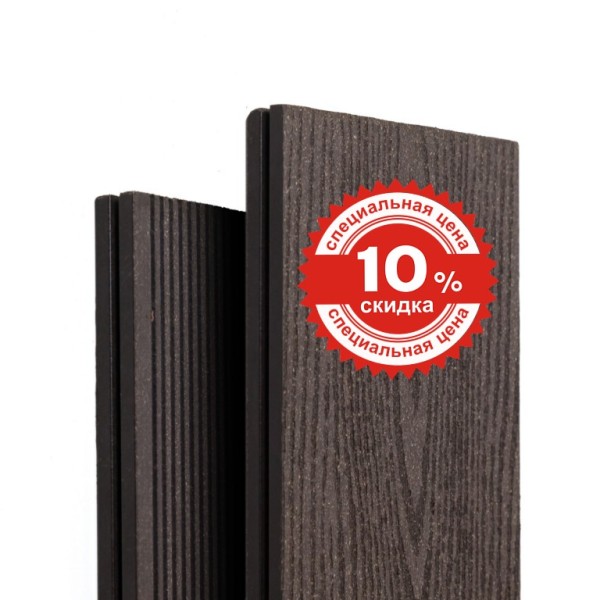 Террасная доска Ecodecking Техно Венге купить в Кирове