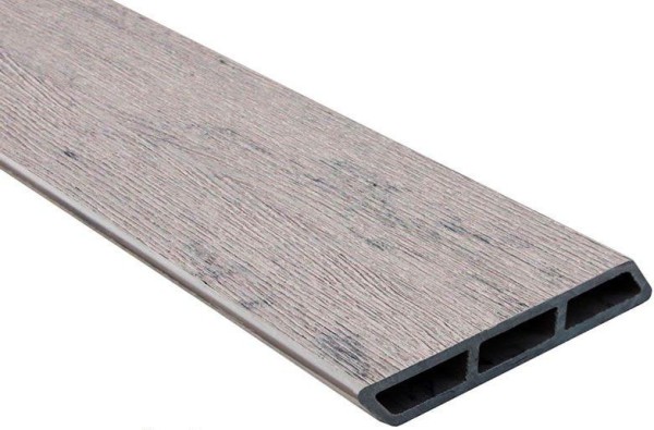 Доска Ромбус 3D ДПК Outdoor STORM GREY серая микс купить в Кирове