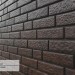 Фасадная панель Ю-Пласт Стоун Хаус Кирпич Коричневый купить в Кирове