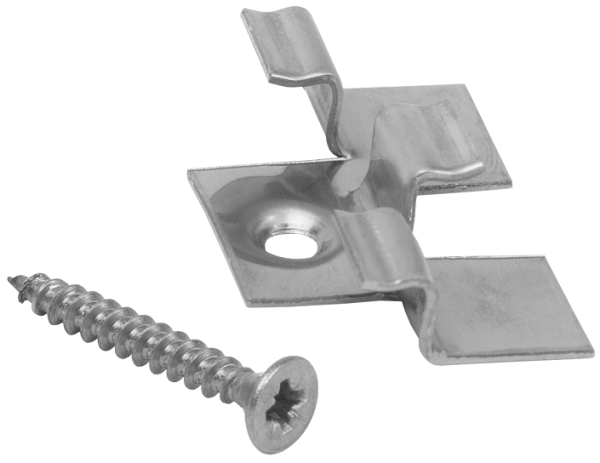 Клипса с саморезом,Grinder бесшовный монтаж 2 mm купить в Кирове