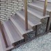 Ступень ДПК Outdoor Havana/Вельвет полнотелая серая  микс купить в Кирове