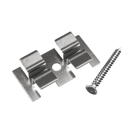 Клипса с саморезом, Grinder шовный монтаж 5 mm купить в Кирове