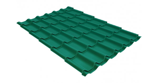 Металлочерепица классик 0,5 Satin RAL 5021 купить в Кирове
