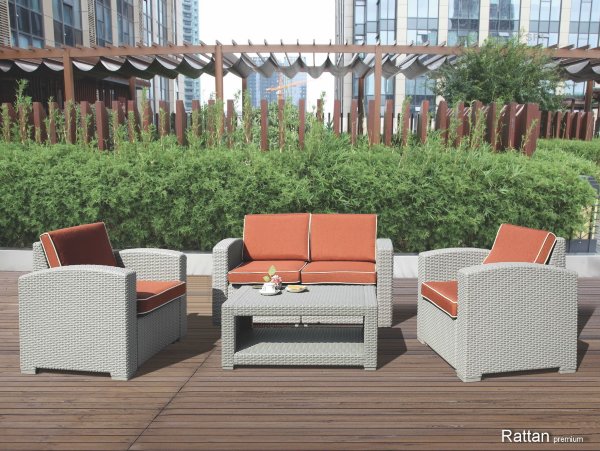 Уличные диваны и кресла коллекции Rattan Premium 4 купить в Кирове