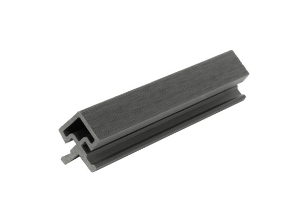 Угол внешний для фасадной панели co-extrusion, grey dark купить в Кирове