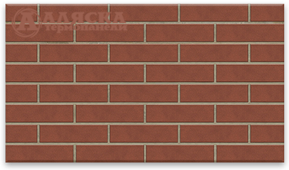 Фасадные Термопанели Аляска Amsterdam red купить в Кирове