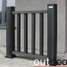 Ограждение из ДПК Outdoor Классик 3D STORM чёрный купить в Кирове