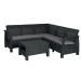 Угловой диван  Yalta Corner Set (столик в комплект не входит) купить в Кирове