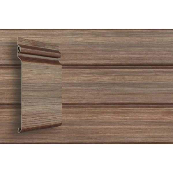Виниловый сайдинг Grand Line Natural-Брус Tundra - Кедр купить в Кирове