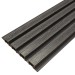 Фасадная доска из ДПК Faynag Wood Рейка Мокрый Асфальт купить в Кирове