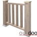 Ограждение из ДПК Outdoor Классик 3D STORM серый микс купить в Кирове