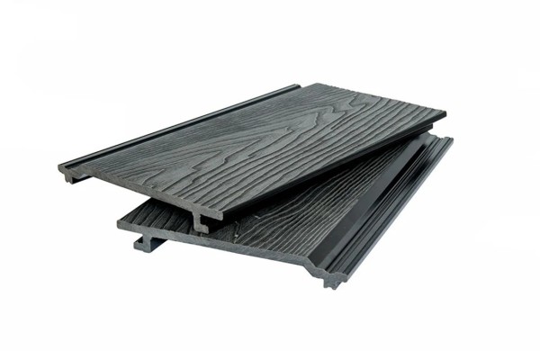 Фасадная доска 3D WOOD BRUSHING, чёрный купить в Кирове