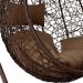 Кресло Подвесное из искусственного ротанга AFM-168A-L Brown купить в Кирове
