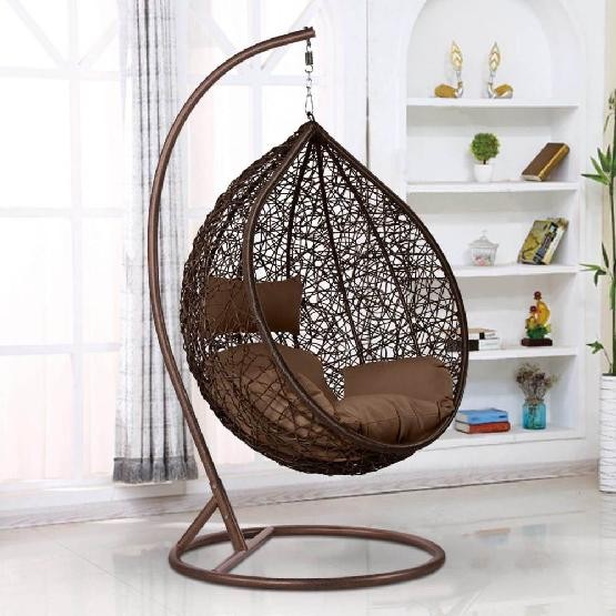 Кресло Подвесное из искусственного ротанга AFM-168A-XL Brown купить в Кирове