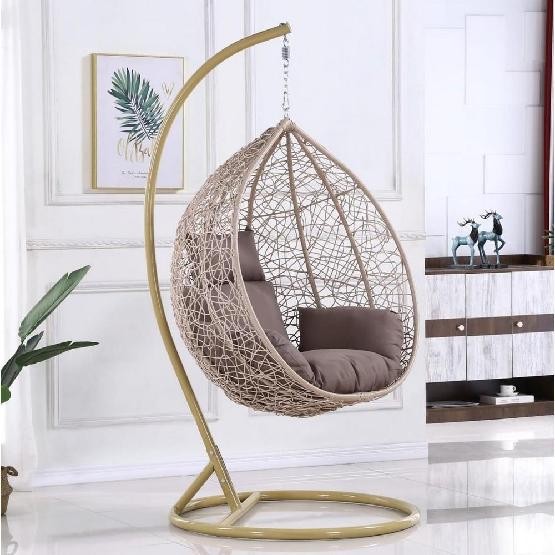 Кресло Подвесное из искусственного ротанга AFM-169A-LB Beige купить в Кирове