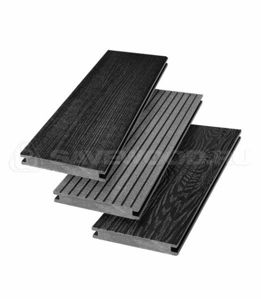 Террасная доска SW Fraxinus (R) полнотелая «SaveWood» Черный купить в Кирове