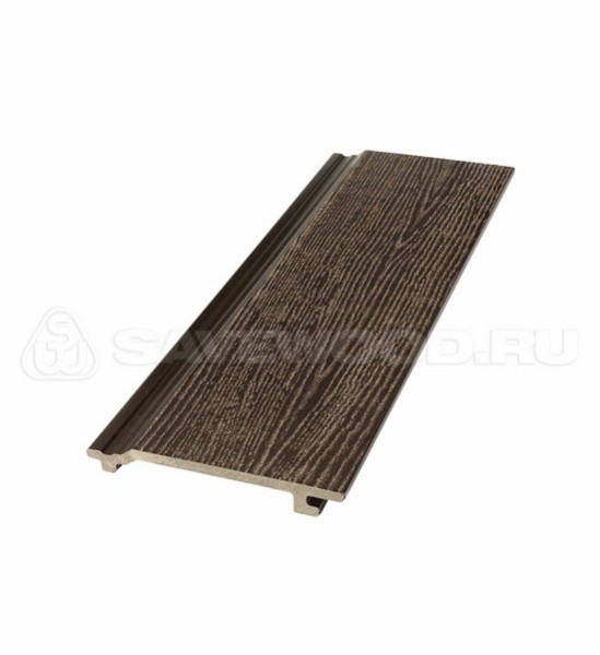 Сайдинг из дпк savewood sw-sorbus радиальный распил темно-коричневый купить в Кирове