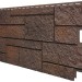 Фасадная панель VOX Sandstone (Сандстоун) темно коричневый купить в Кирове