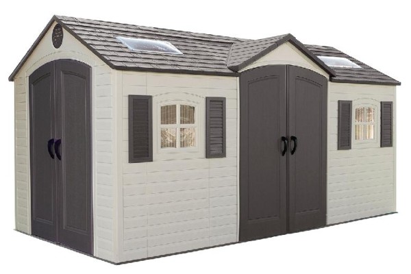 Сарай пластиковый LifeTime 15x8 DD купить в Кирове