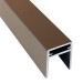 П-профиль Алюминиевый EasyDecking 35x25 Венге купить в Кирове