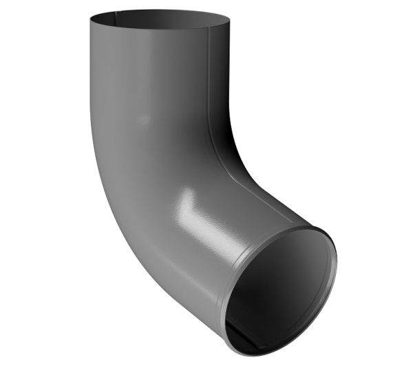 Отвод трубы D90 Döcke STAL PREMIUM Графит, (RAL 7024) купить в Кирове
